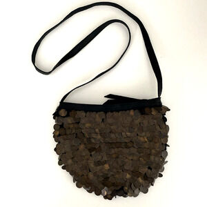 NWOT Cleobella Crossbody Bag Top Zip Sequin Embellished Paillettes Coin …